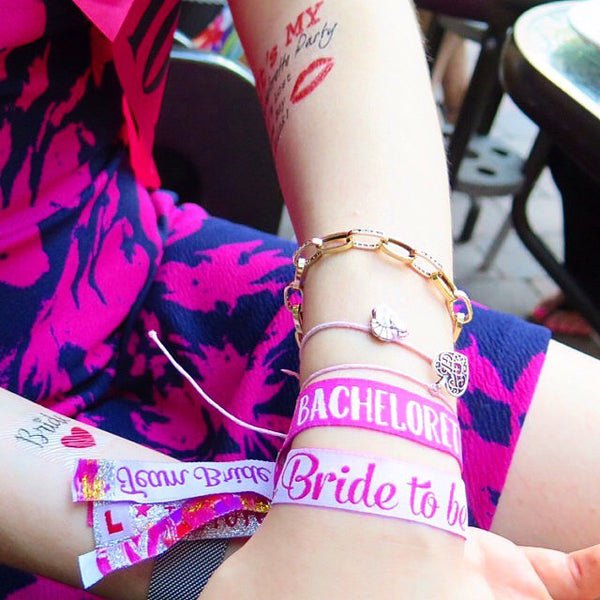 Bride To Be Hen Do Wristband