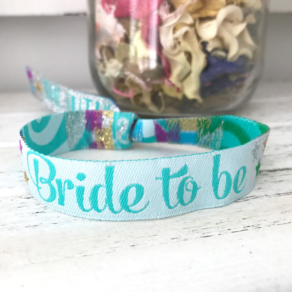 Bride To Be Hen Do Wristband