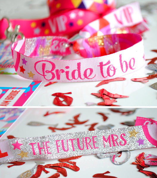 Bride To Be Hen Do Wristband