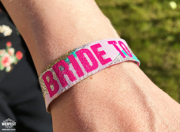 Bride To Be Hen Do Wristband