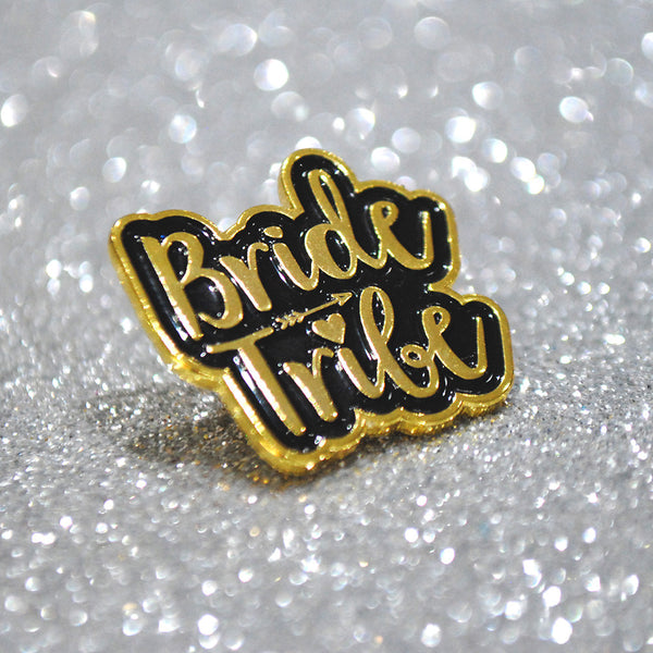 Bride Tribe Hen~Bachelorette Party Enamel Pin Badges