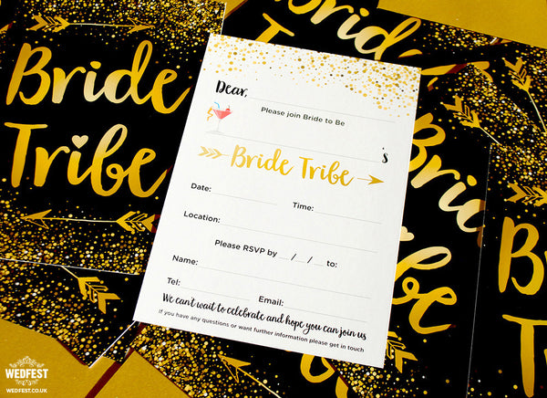 Bride Tribe Hen / Bachelorette Party Invitations