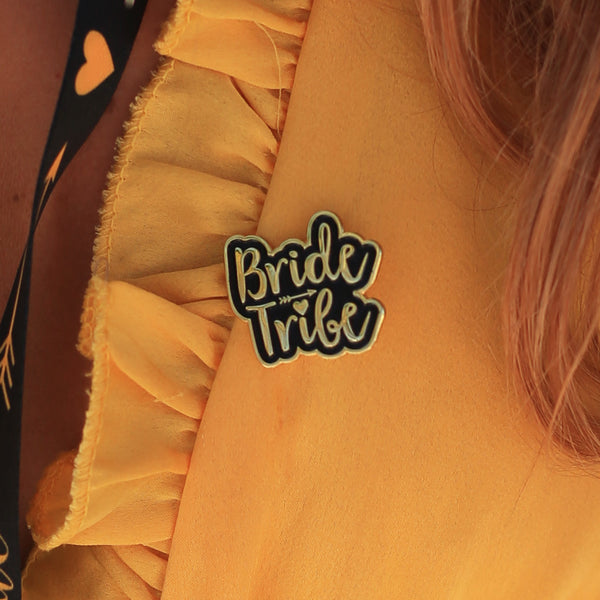 Bride Tribe Hen~Bachelorette Party Enamel Pin Badges