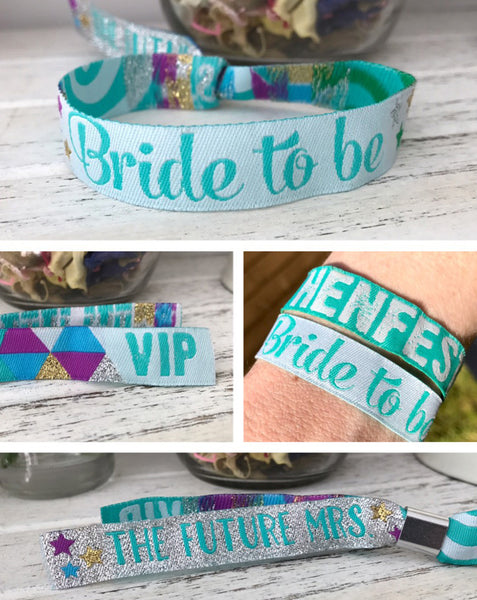 Bride To Be Hen Do Wristband