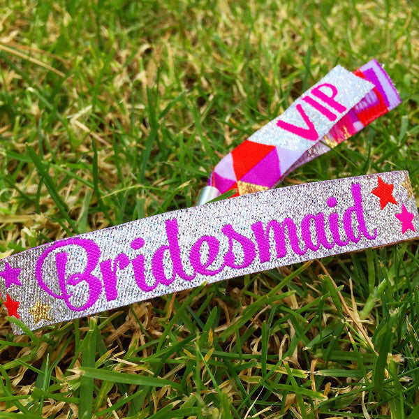 Bridesmaid Hen Party Wristbands
