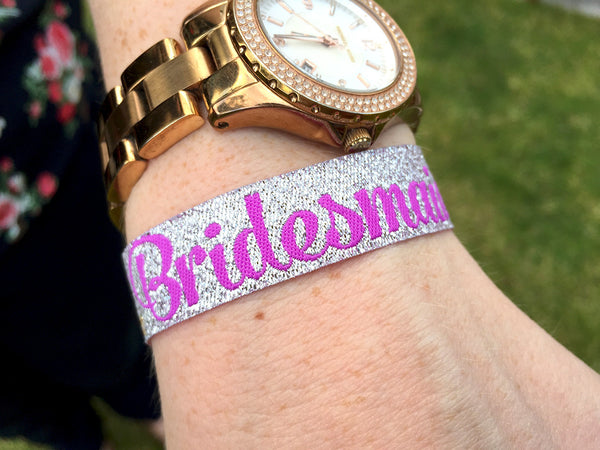 Bridesmaid Hen Party Wristbands