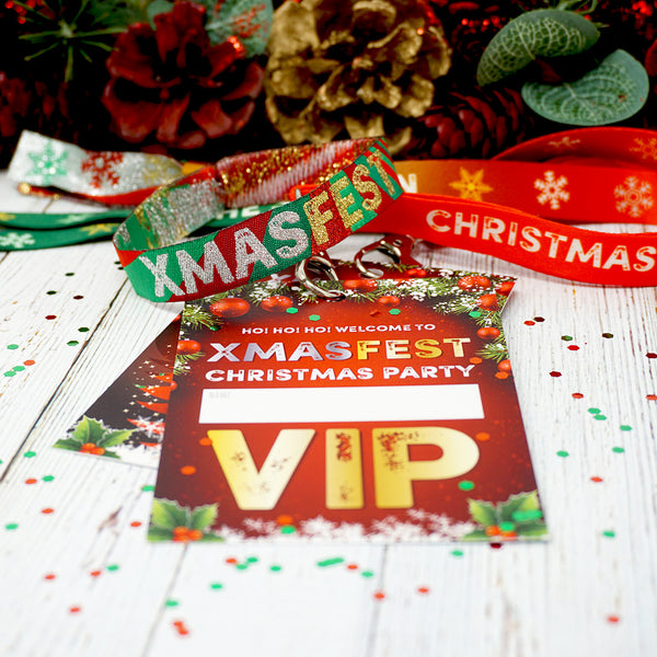 christmas party at home accessories festival lanyards wristbands