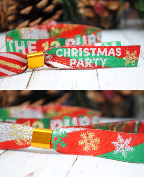 THE 12 PUBS Christmas Party Pub Crawl Wristbands
