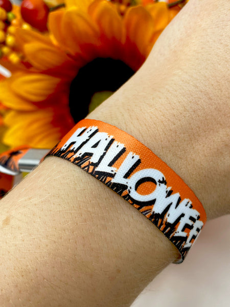custom halloween wristbands