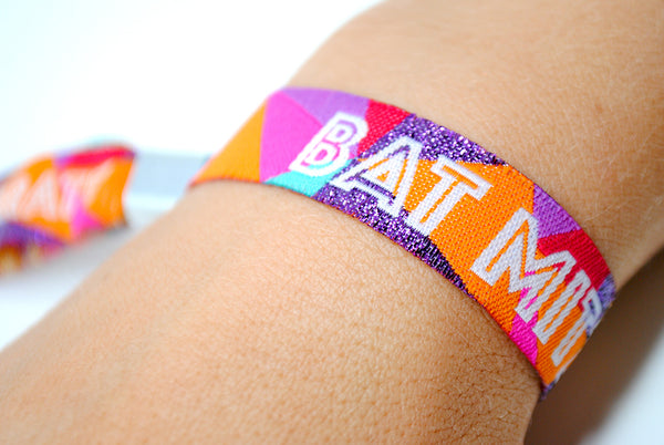 Bat Mitzvah Festival Themed Party Wristbands