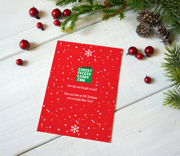 Another Cheap Christmas Card - Funny Christmas Card