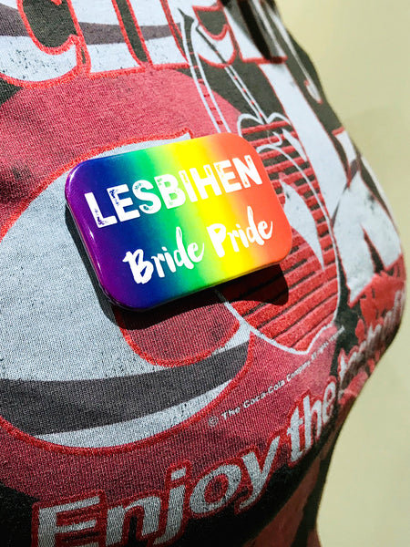 LESBIHEN ® Hen Party Badges ~ Gay / Lesbian Favours Accessories