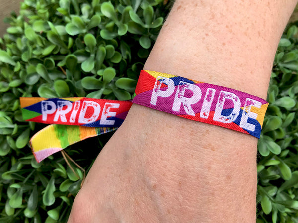 gay pride parade festival bracelets accessories