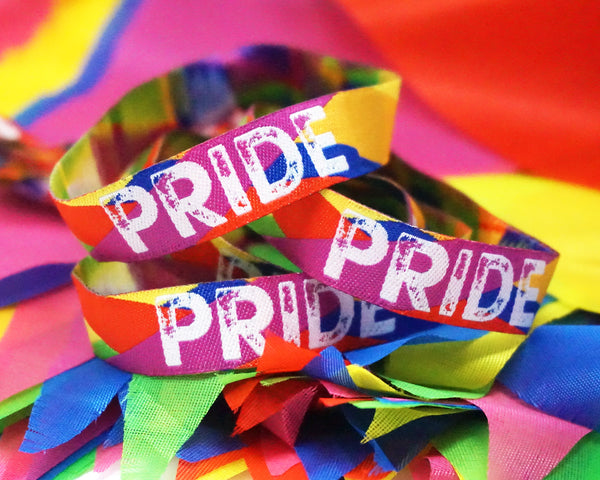 gay pride parade festival wristbands