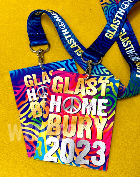 glasthomebury 2023 homefest festival vip lanyard