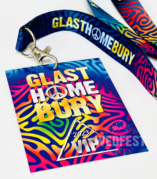 glasthomebury festival lanyards