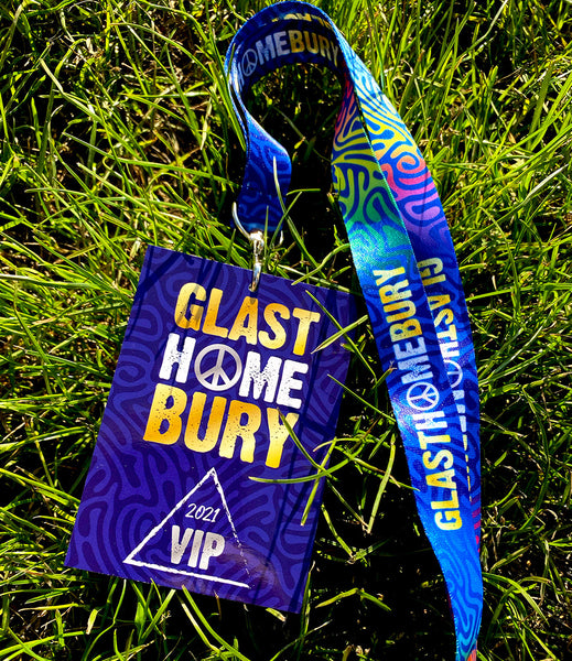 glasthomebury festival vip lanyard