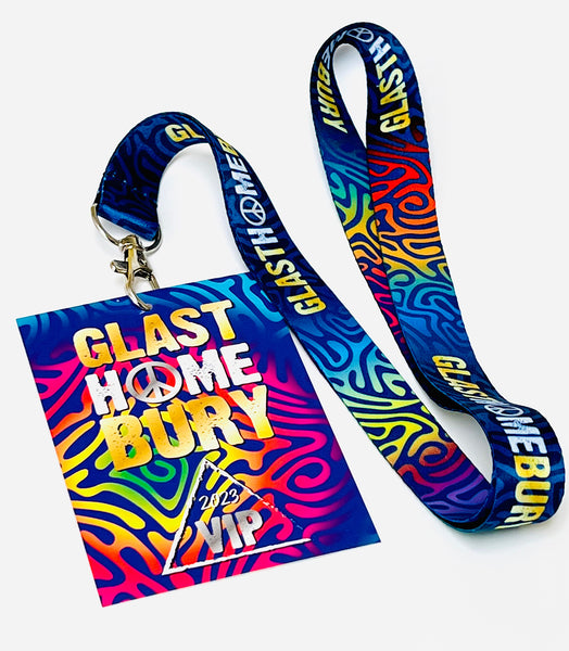 glasthomebury 2023 festival vip lanyards