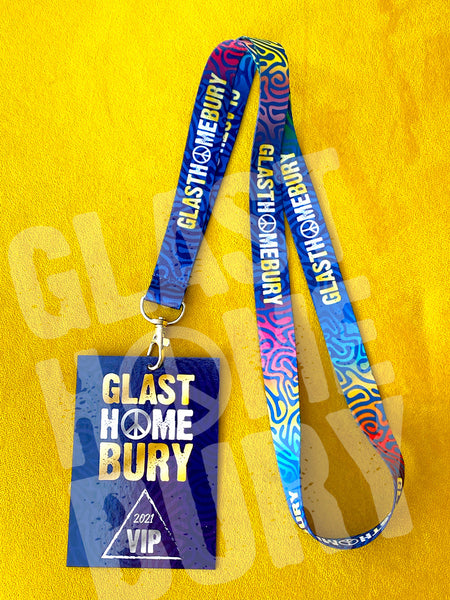 glasthomebury festival vip lanyards