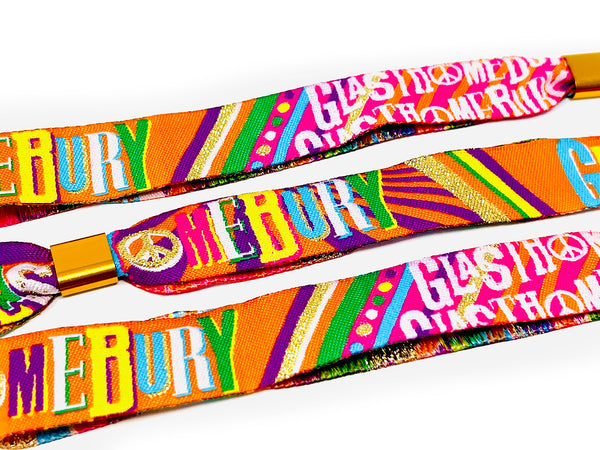 glasthomebury festival wristbands