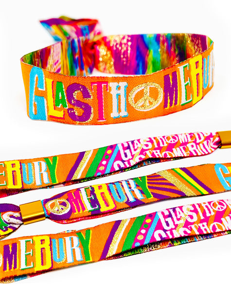 glasthomebury home festival party wristbands