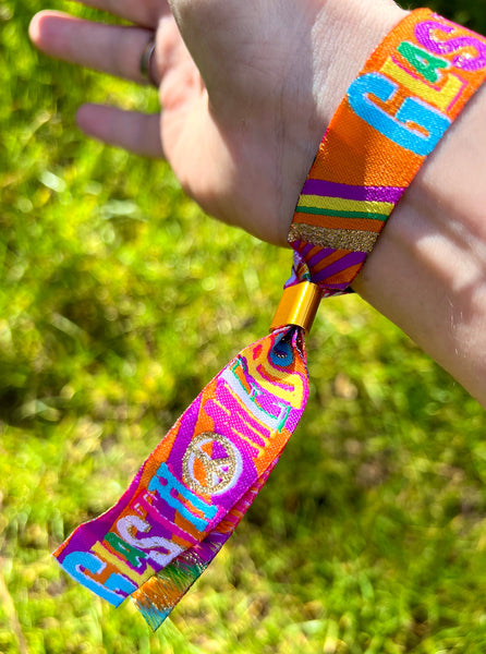 glastonbury festival birthday party glasthomebury wristband