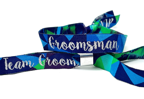 groomsman stag party wristband
