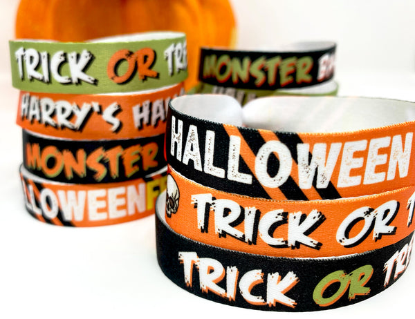 halloween party festival wristbands