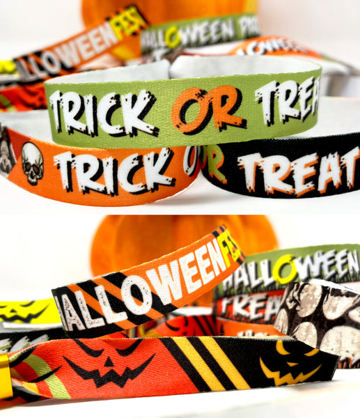 halloween party trick or treat favours wristbands bracelets