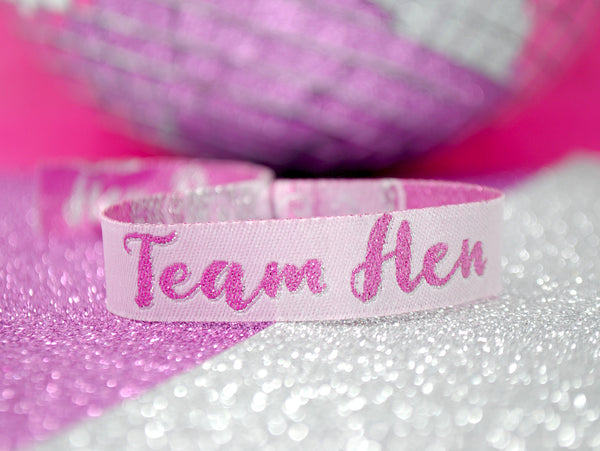 TEAM HEN Hen Party Wristbands