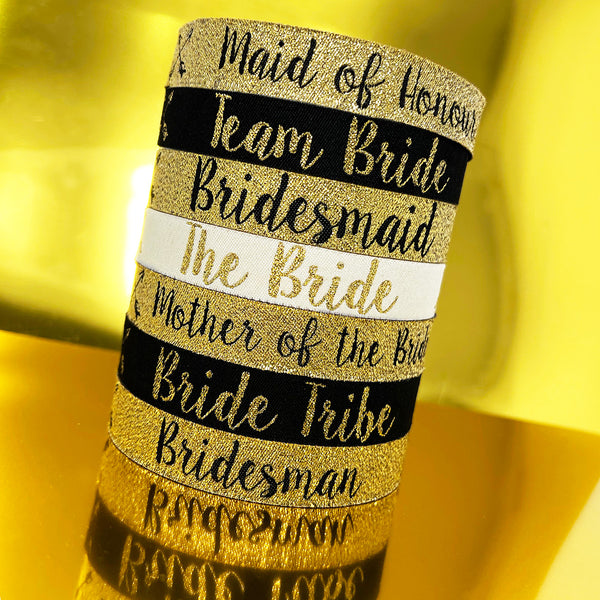 mother hen party wristbands team bride tribe collection