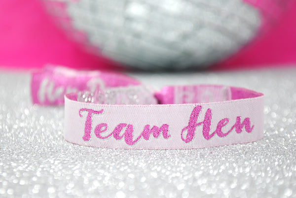 TEAM HEN Hen Party Wristbands