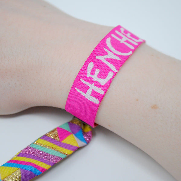 HENCHELLA Festival Hen Party Wristbands
