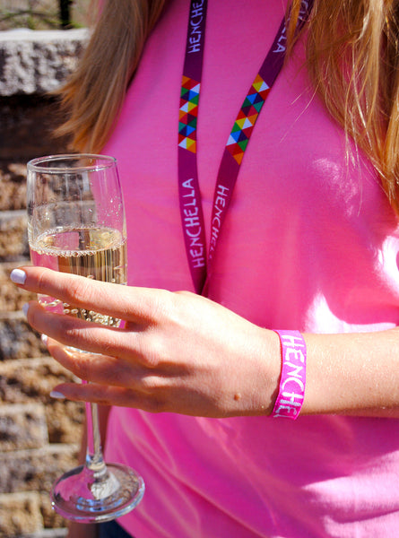 HENCHELLA Festival Hen Party VIP Pass Lanyards