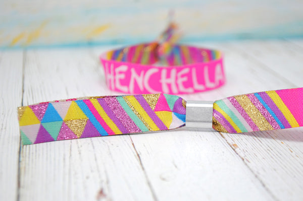 HENCHELLA Festival Hen Party Wristbands