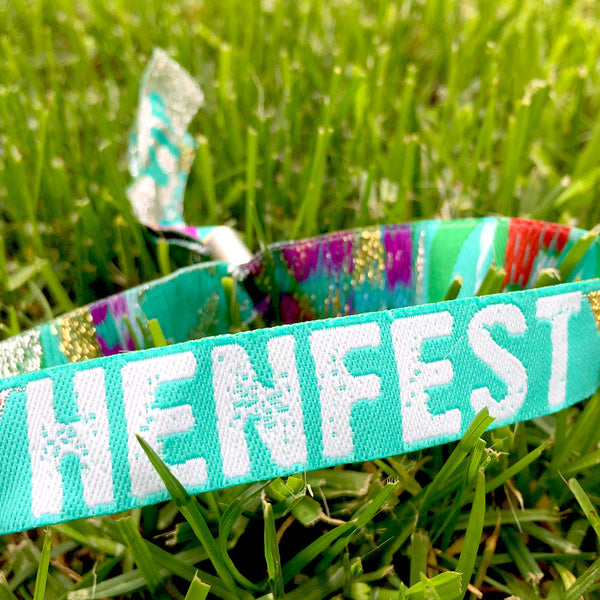 henfest hen party wristbands
