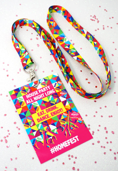 homefest festival garden party festival lanyards vip