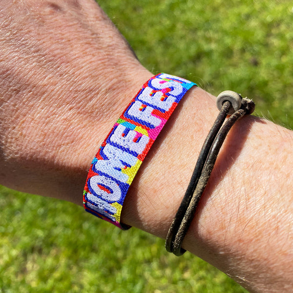 homefest festival garden party festival wristband GLASTHOMEBURY