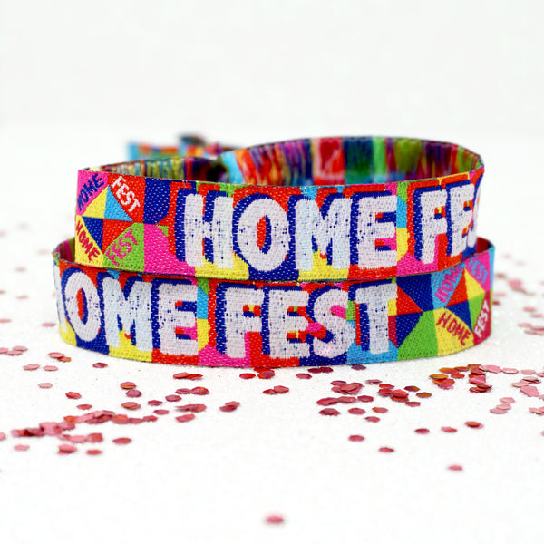 homefest festival house party wristbands