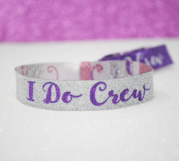 I Do Crew Hen Party Wristbands