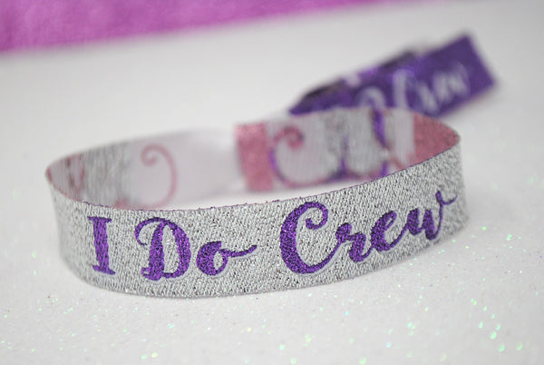 I Do Crew Hen Party Wristbands