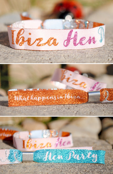 Ibiza Hen Do Party Wristbands