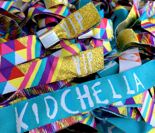 Kidchella Childrens Party Wristbands