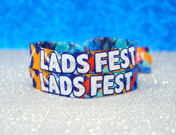 lads fest ladsfest festival stag do party wristbands
