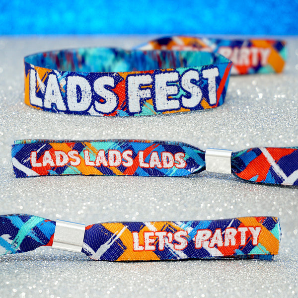 ladsfest lads fest stag do party wristbands