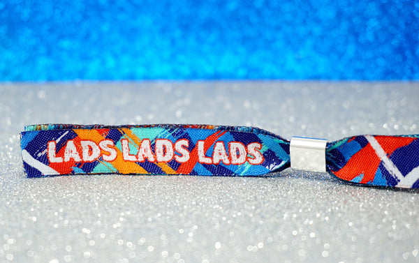 ladsfest lads lads lads fest festival stag do party wristbands