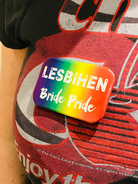 LESBIHEN ® Hen Party Badges ~ Gay / Lesbian Favours Accessories