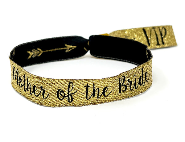 mother of the bride bridal hen party favours wristbands