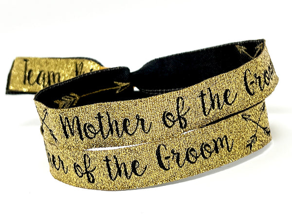 mother of the groom bridal hen party wristband