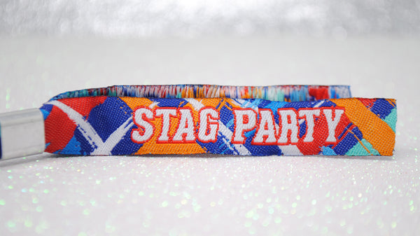 Team Groom Stag Party Wristbands